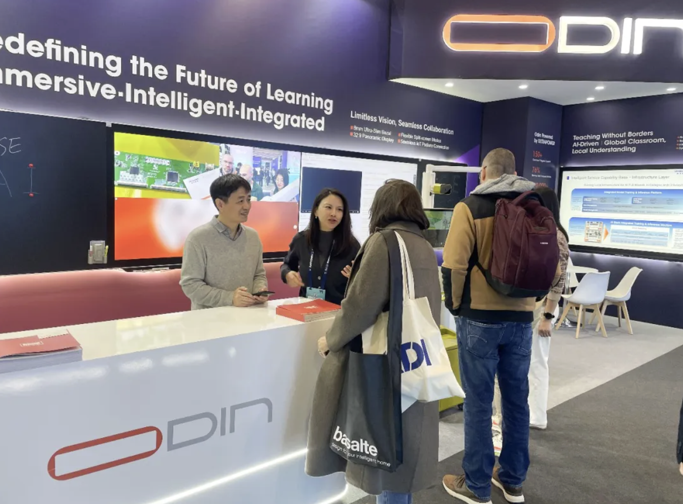 ISE 2026直击 | 欧帝以AI+教育重塑未来教学方式